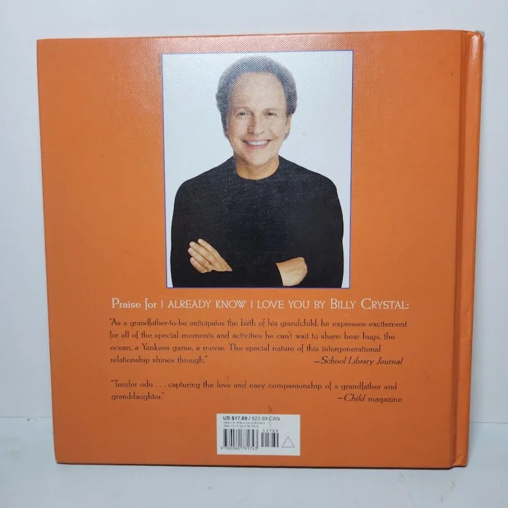 Grandpa's Little One Hardcover Children's Book by Billy Crystal Guy Porfirio